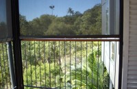 Channel Guided Roll Up Blind - Channel lets you adjust to 